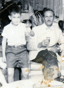 Family photo, Veronica Slaughter's father with Vance
