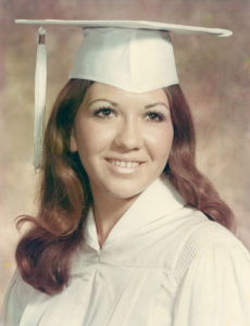 Family photo, Veronica Slaughter in 1970