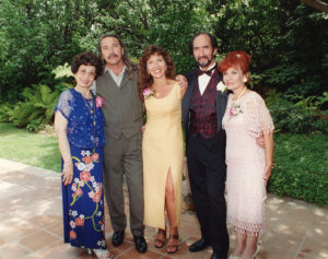 Family photo, Veronica Slaughter with her family in 1995
